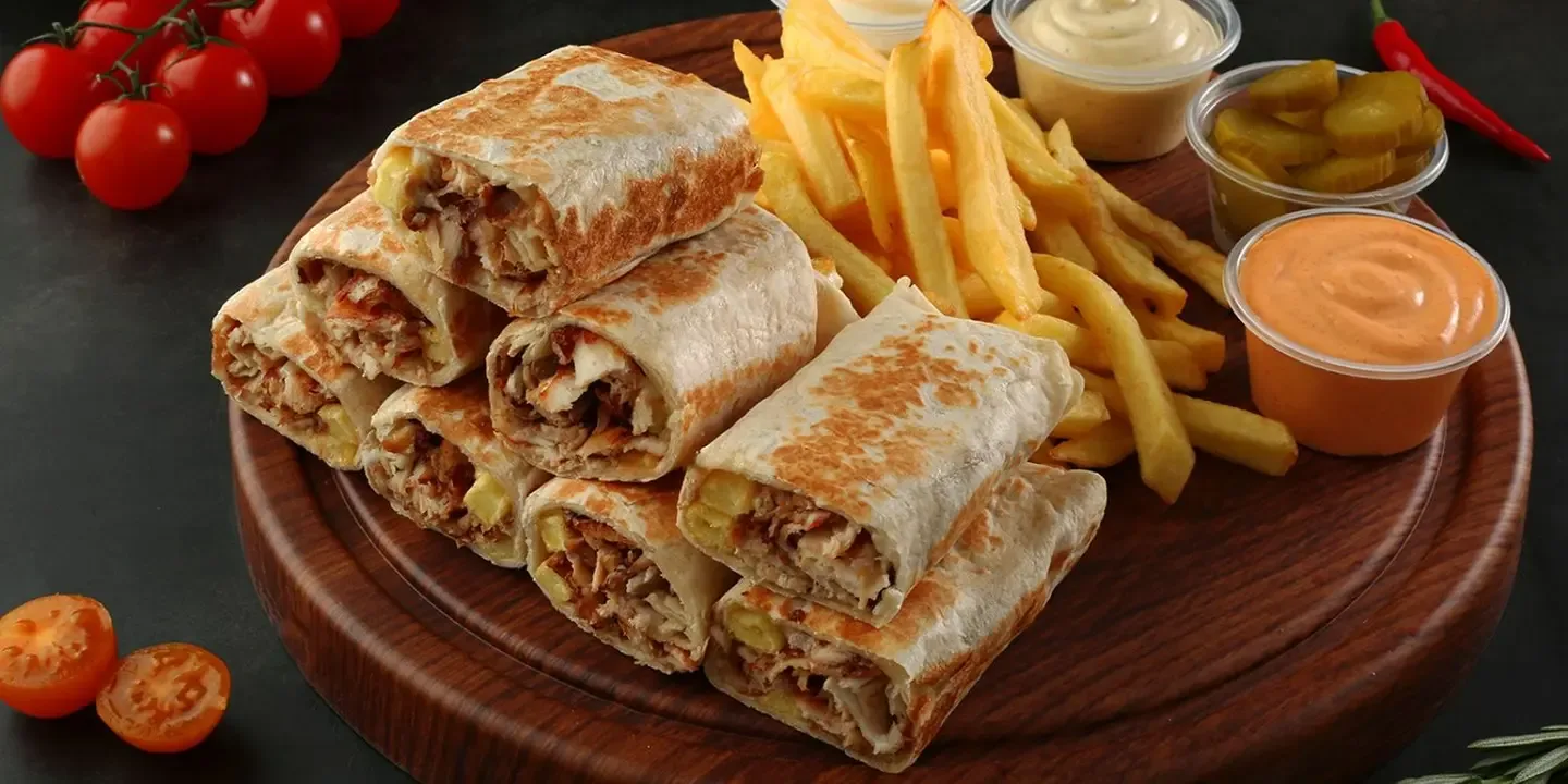 أشهر شاورما في دبي