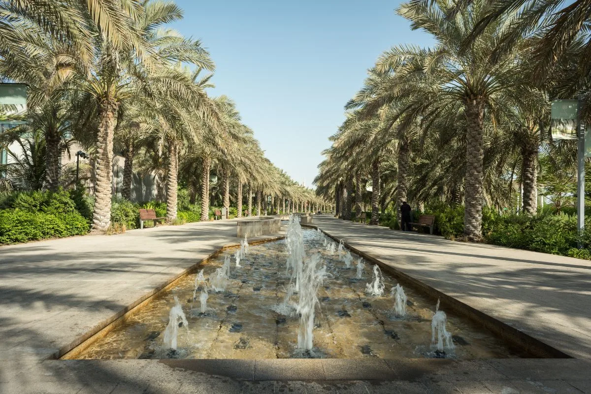 دليل حديقة ام الامارات ابوظبي