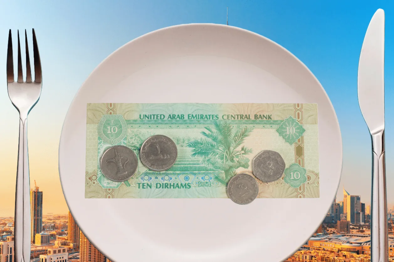 تناول الطعام في دبي مقابل 10 دراهم فقط