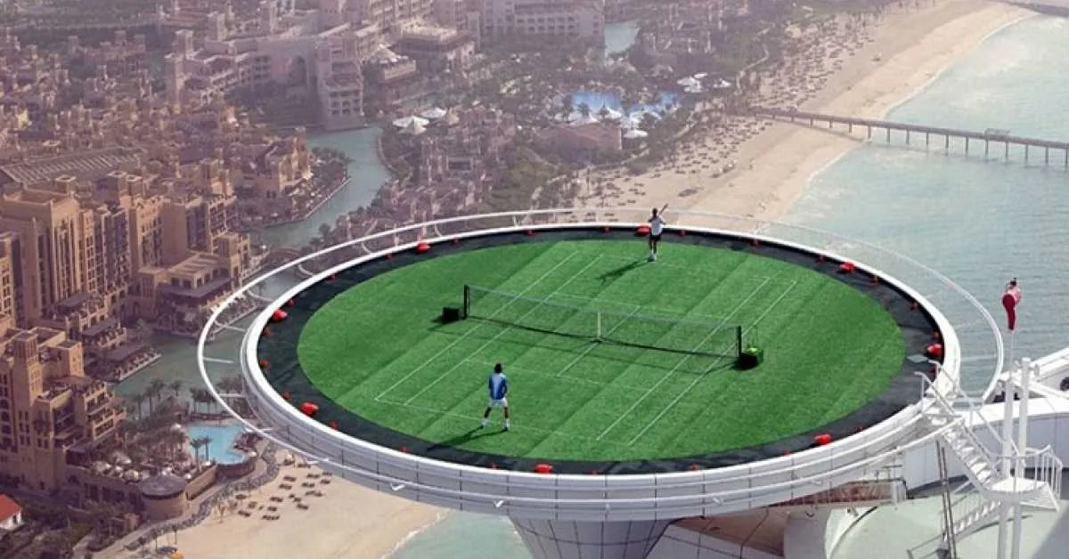 أفضل ملاعب التنس في دبي