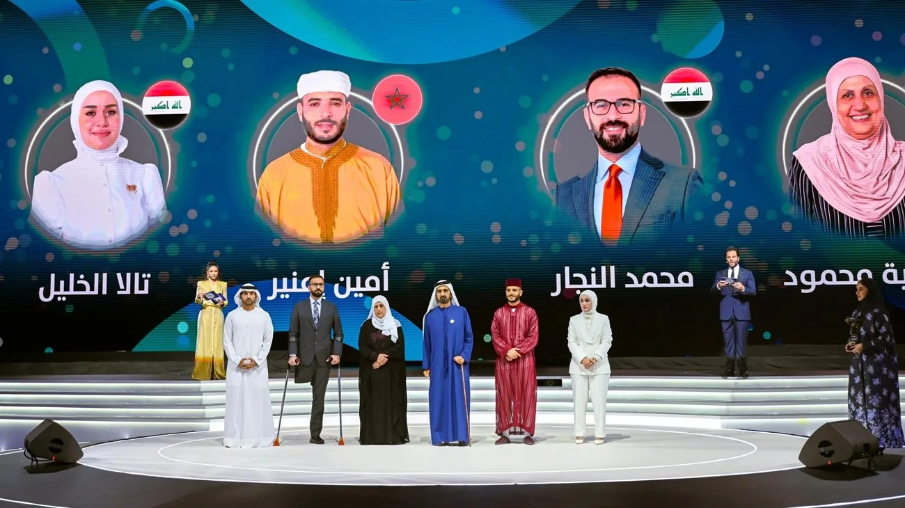 محمد بن راشد يكرم صناع الأمل العرب