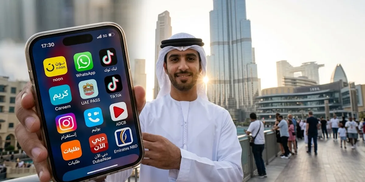 أكثر التطبيقات استخداماً في الامارات