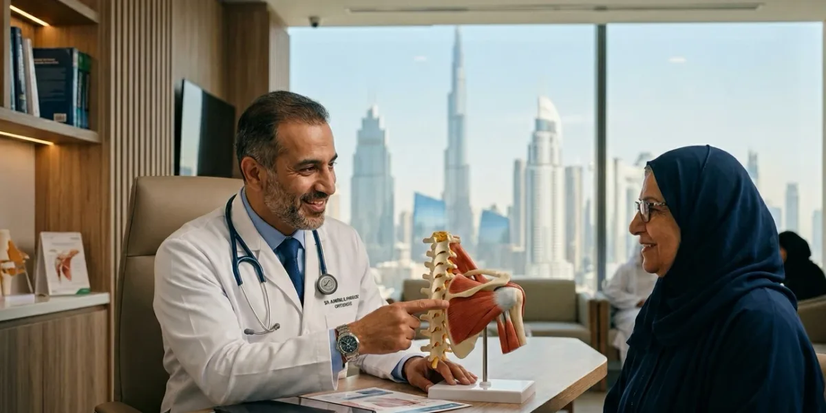 أفضل أطباء العظام في الإمارات: دليل الاختيار حسب التخصص والإمارة