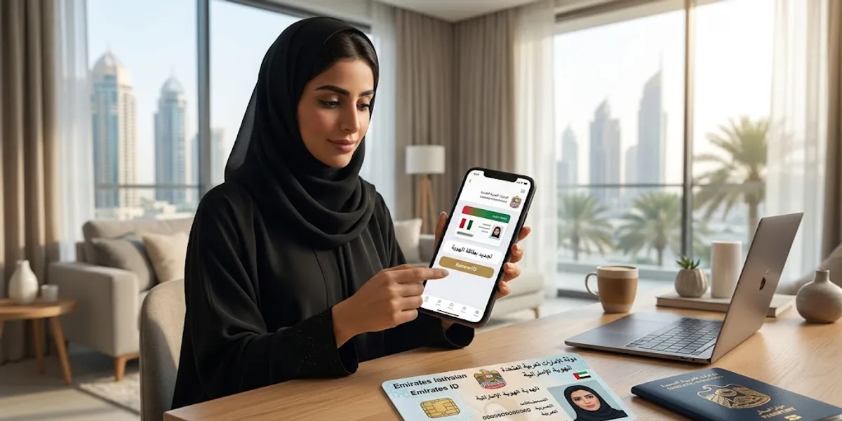 كيفية تجديد الهوية الإماراتية 2026