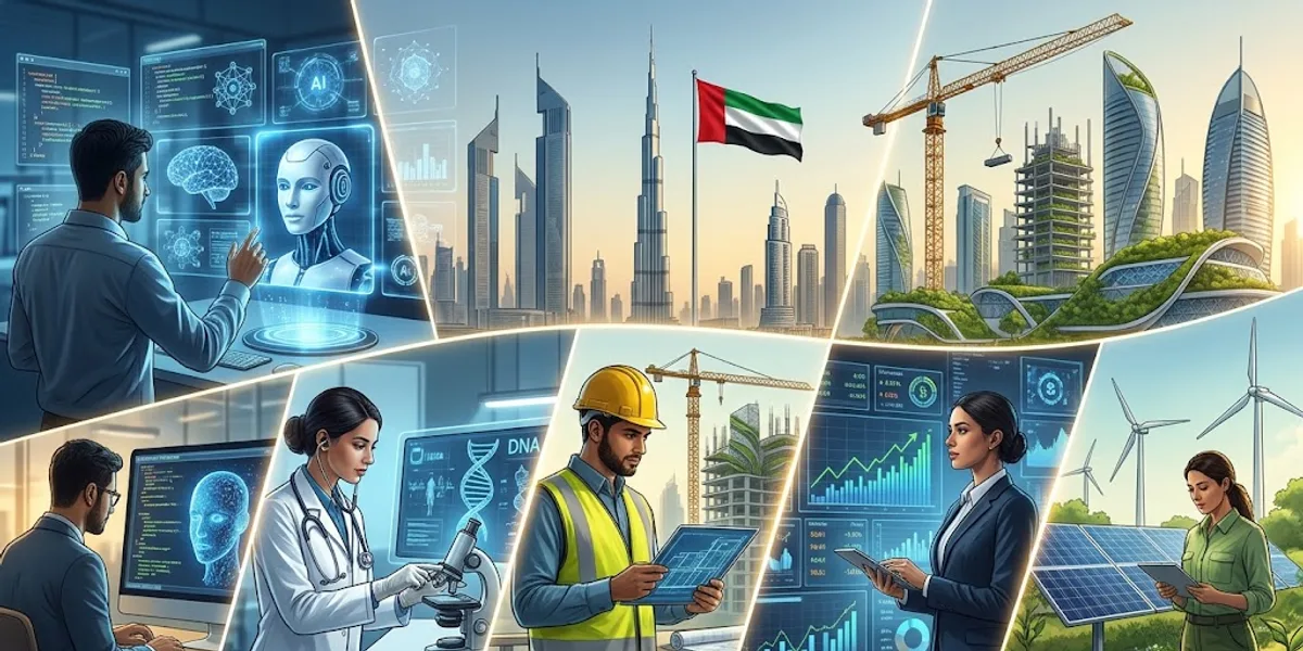 أكثر 5 تخصصات مطلوبة في الإمارات 2026