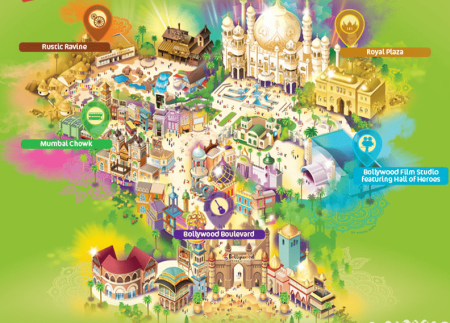 دليل منتزه بوليوود دبي في عام 2024